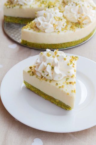 Cheesecake al pistacchio