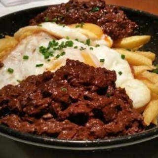 Con morcilla de León