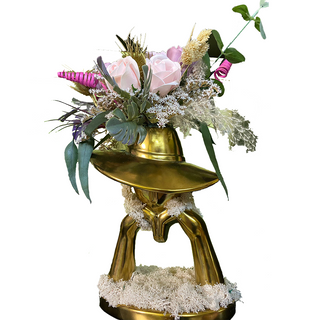 Vaza Franta - Buchet Flori Artificiale 50cm