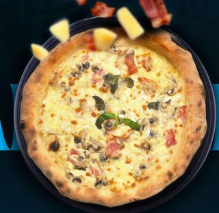 Pizza Carbonara