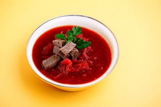 Борщ с говядиной