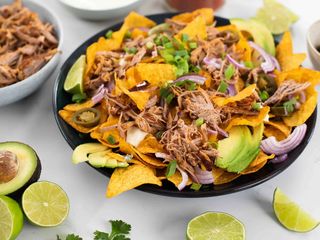 Nachos de pulled pork