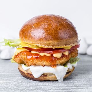 Бургер з куркою теріякі (260г)