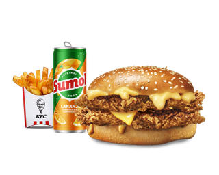 Menu Double Krunch Cheese			