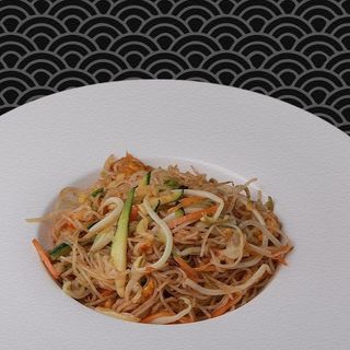 016 Spaghetti di riso con verdure miste