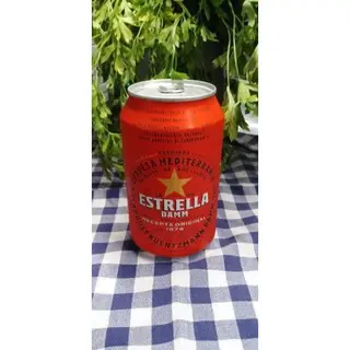 Cerveza Estrella lata (33 cl.)