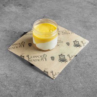 Cheesecake fresca al passio fruit "Pasticceria Charlotte"