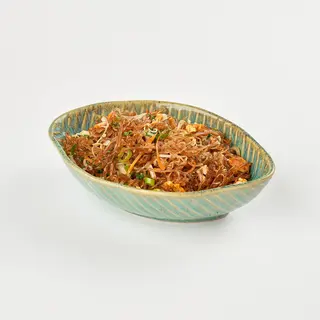 Spaghetti di soia saltati con verdure