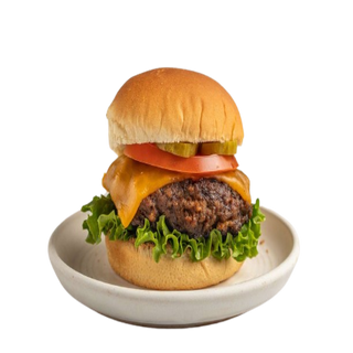 Classic cheese burger American	(BURGER) 