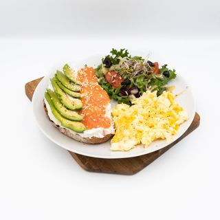 Grzanka z pajdy chleba