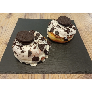 Berlina crema sabor Nutella y cookies