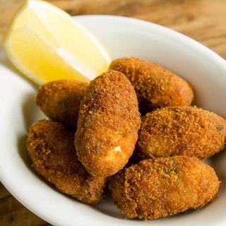 Croquetes de Presunto e Queijo Tetilha