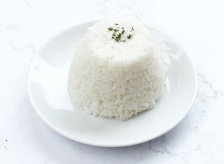 Plain rice