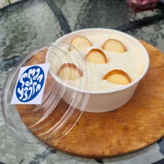 ღომი შებოლილი სულგუნით 500 გრ