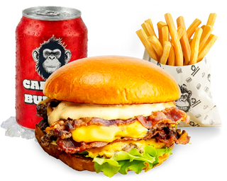Carlo's burger double menu