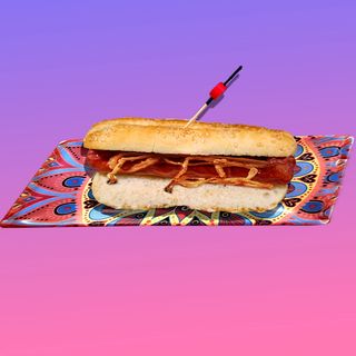 BRATWURST CON CEBOLLA