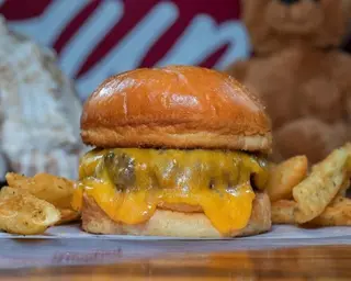 Kids Burger menu