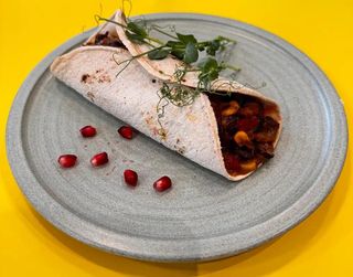 Tortilla czarna fasola