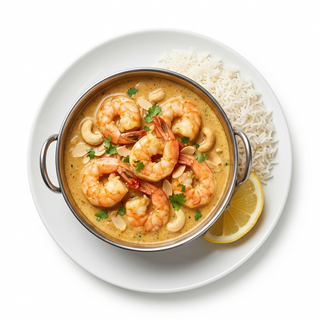 Gambas Al Curry Korma