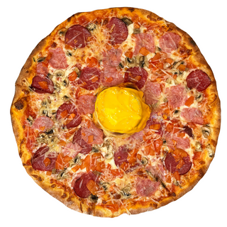 Піца "Вулкан" 45 см. 1,3 кг ( Купуй 2 шт Піца Маргарита в подарунок )