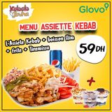 Menu Assiette Kebab + Tiramisu 