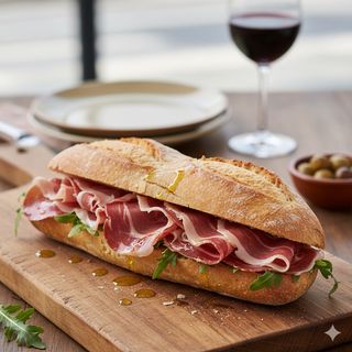 Bocadillo De Jamón Serrano
