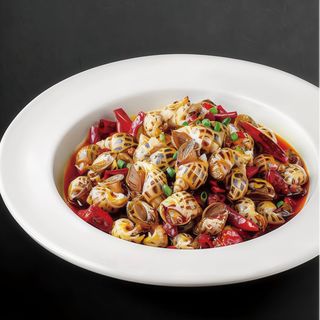 辣炒花螺 Caracol de mar picante