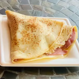 Crepe jamòn Queso (Ham cheese)