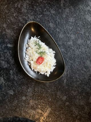 მოხარშული ბრინჯი