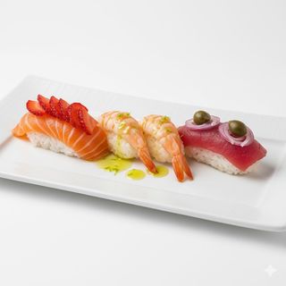 Trittico di nigiri 15 pezzi