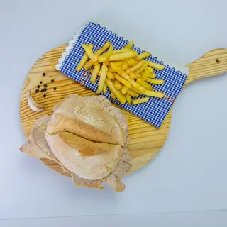 Menu Bifana e Batata