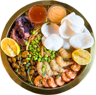 Плато морепродуктів з восьминогом (1000г)