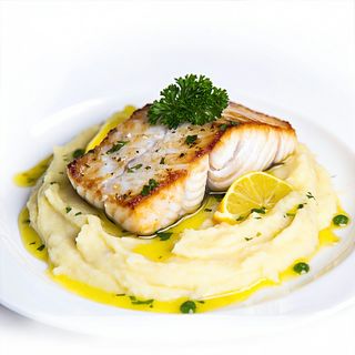 Lenguadina Con Base De Patata