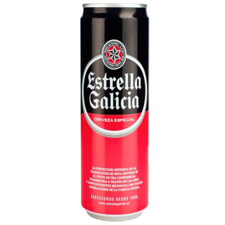 Cerveza Estrella Galicia Lata (330 Ml.)