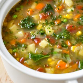 Cream Of Mixed Vegetables Soup