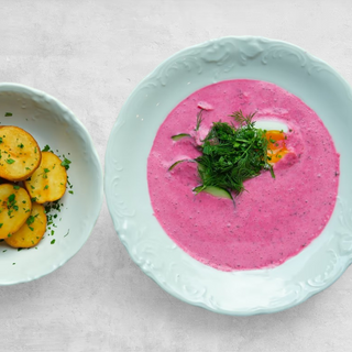 Chłodnik z ziemniakami