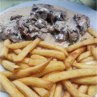 Solomillo de Ternera con Salsa