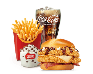 Menú Completo Grande McCrispy Korean BBQ Doble