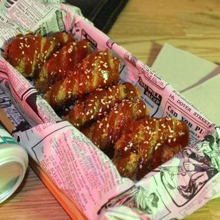 Chicken wings project barbacoa tradicional