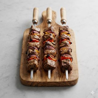 Stick greel kebab