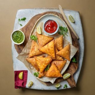 Chicken Samosas (Pair)