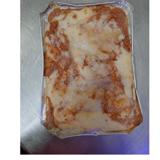 Lasaña de carne 