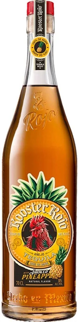 Tequila Rooster Rojo Anejo Smoked Pineapple 100% Agave