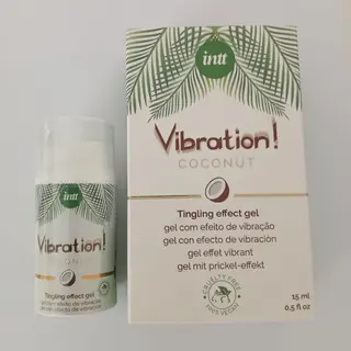 Intt - Potente Estimulante Íntimo Gel Vibrador Liquido Coco 15 Ml