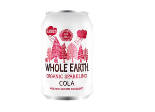Whole earth okus organic sparkling cola