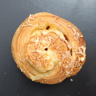 Roll de jamón dulce y queso