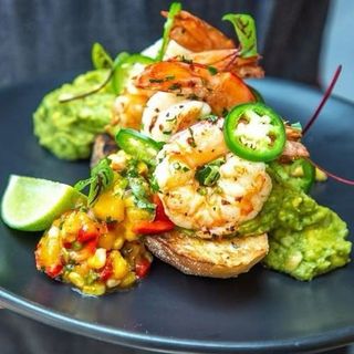 Prawns Guacamole