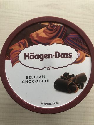 Helado Häagen-Dazs De Chocolate Belga (100 Ml.)