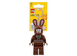 Breloc cu LED LEGO Iepurasul de ciocolata - LGL-KE180H