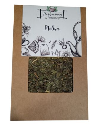 HERBATA W KARTONIKU OKIENKO 75G - MELISA